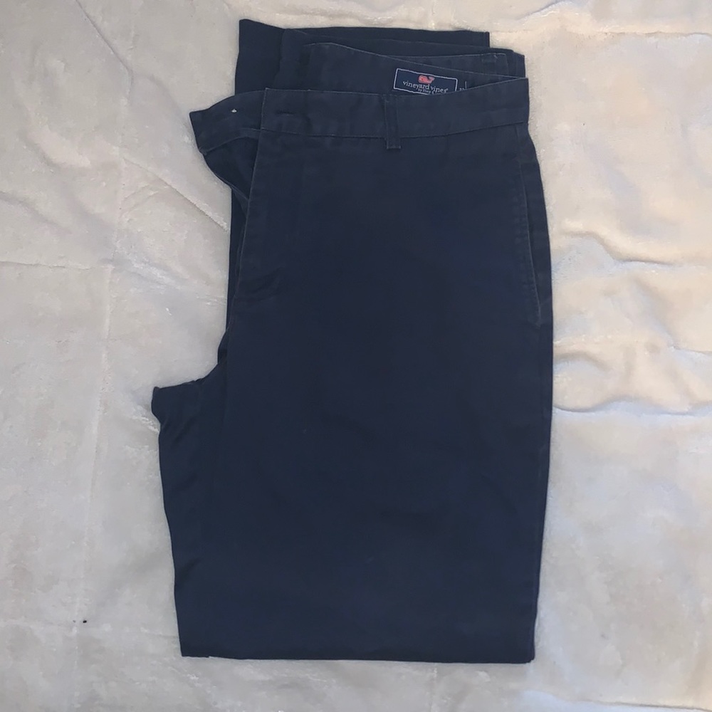 Navy Vineyard Vines Khakis
